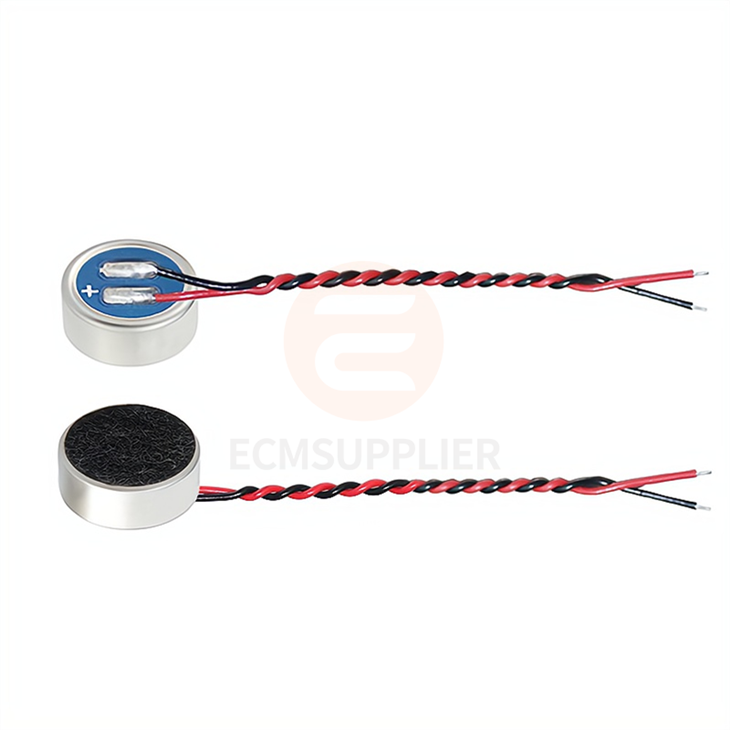 6027 Electret Condenser Microphone with Soldering Wire