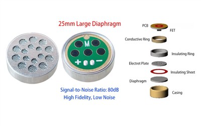 Differences Between Diaphragm Microphones and Back-Electret Microphones