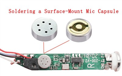 How to Solder an SMD Microphone Capsule