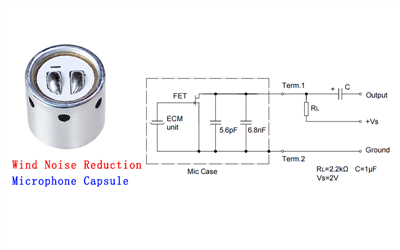 Current, Impedance, and Noise of Electret Microphone Capsules