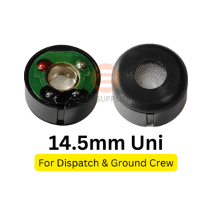 14.5mm Dynamic Microphone for Call Centers & Dispatch Systems
