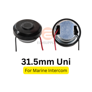 Waterproof Dynamic Microphone for Marine & Industrial Intercoms